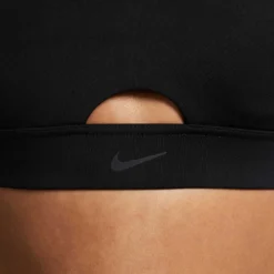 Women's Nike Indy Plunge Cutout Bra - Black/Dark Smoke Grey -Patagonia Shop AURORA DV9837 010 PHSYM003 2000