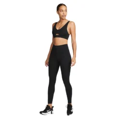 Women's Nike Indy Plunge Cutout Bra - Black/Dark Smoke Grey -Patagonia Shop AURORA DV9837 010 PHSYM007 2000