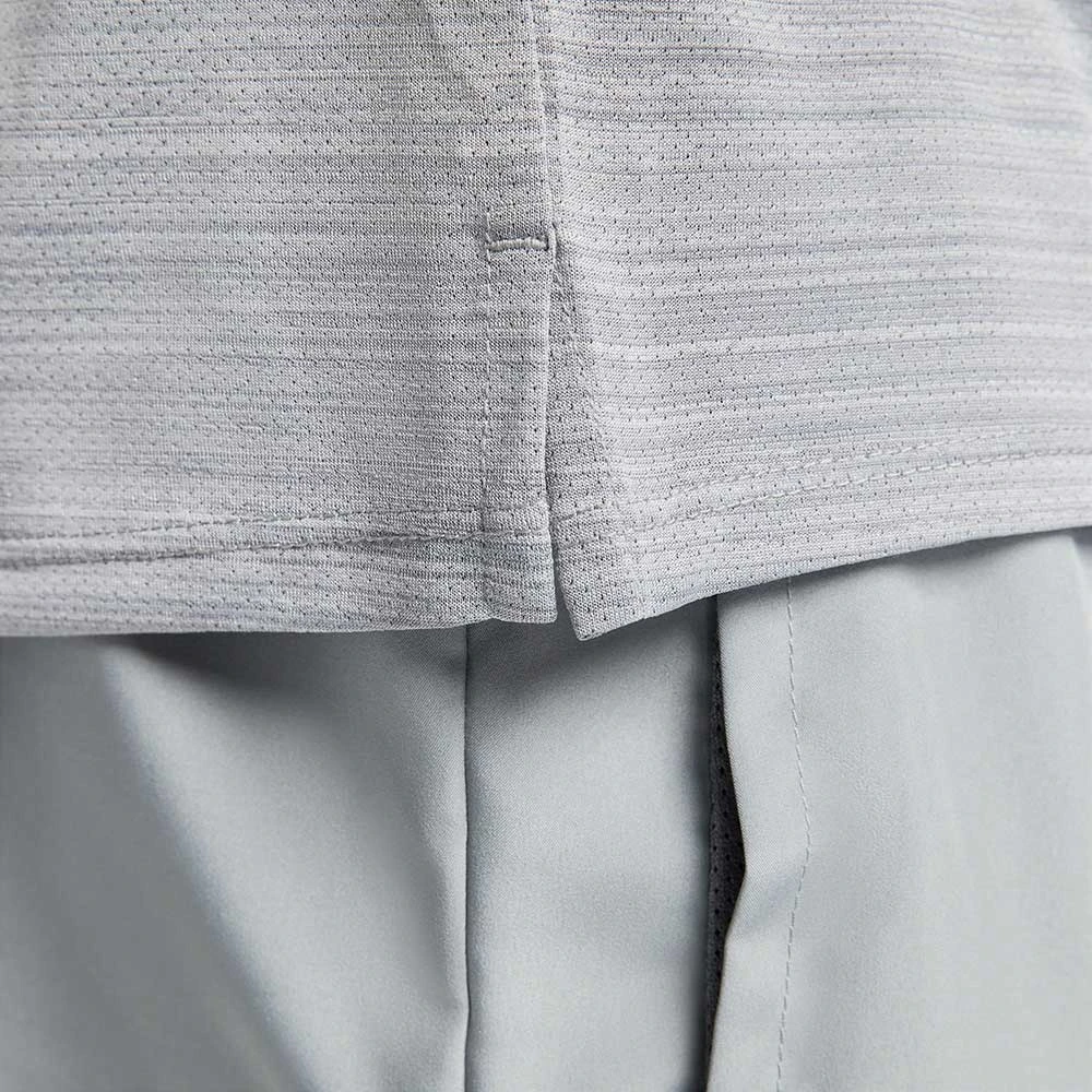 Men's Nike Dri-Fit Miler Breathe Short Sleeve - Smoke Grey 5 Men's Nike Dri-Fit Miler Breathe Short Sleeve - Smoke Grey - Image 5