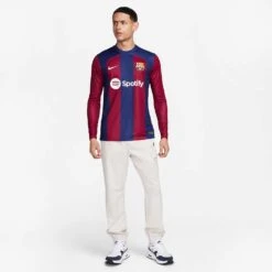 Men's FC Barcelona 2023/24 Stadium Home Nike Dri-FIT Long-Sleeve Soccer Jersey- Deep Royal Blue/Noble Red/White 7 Men's FC Barcelona 2023/24 Stadium Home Nike Dri-FIT Long-Sleeve Soccer Jersey- Deep Royal Blue/Noble Red/White -Patagonia Shop AURORA DX2636 456 PHSYM006 2000 1