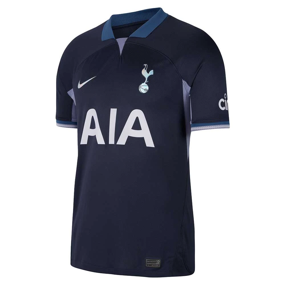 Men's Tottenham Hotspur 2023/24 Stadium Away Nike Dri-FIT Soccer Jersey - Marine/Mystic Navy/Iron Purple/Hologram 1 Men's Tottenham Hotspur 2023/24 Stadium Away Nike Dri-FIT Soccer Jersey - Marine/Mystic Navy/Iron Purple/Hologram