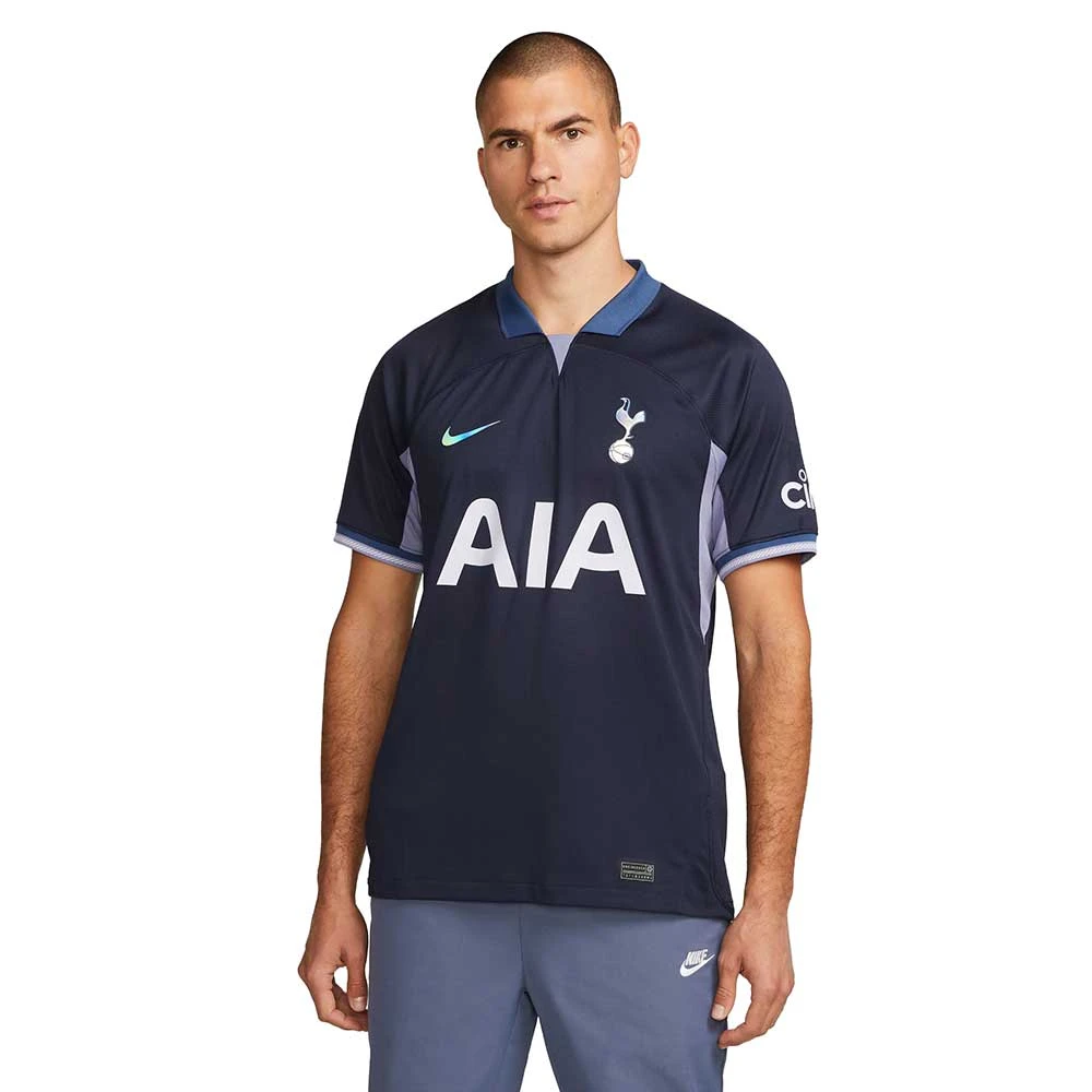 Men's Tottenham Hotspur 2023/24 Stadium Away Nike Dri-FIT Soccer Jersey - Marine/Mystic Navy/Iron Purple/Hologram 3 Men's Tottenham Hotspur 2023/24 Stadium Away Nike Dri-FIT Soccer Jersey - Marine/Mystic Navy/Iron Purple/Hologram - Image 3