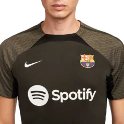 Men's FC Barcelona Strike Nike Dri-FIT Knit Soccer Top- Sequoia/Black/White -Patagonia Shop AURORA DX3016 358 PHSYM001 2000 1