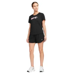 Women's Nike One Dri-Fit Ultra High Rise 3in Short - Black -Patagonia Shop AURORA DX6642 010 PHSYM004 2000