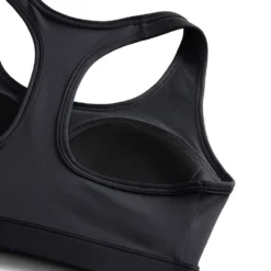 Women's Nike Swoosh Medium Support Bra - Black -Patagonia Shop AURORA DX6821 010 PHSYM002 2000