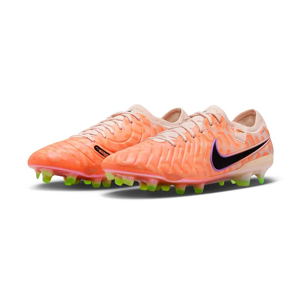 Nike Tiempo Legend 10 Elite NU FG Soccer CLeat - Guava Ice/Black- Regular (D) 2 Nike Tiempo Legend 10 Elite NU FG Soccer CLeat - Guava Ice/Black- Regular (D) - Image 2