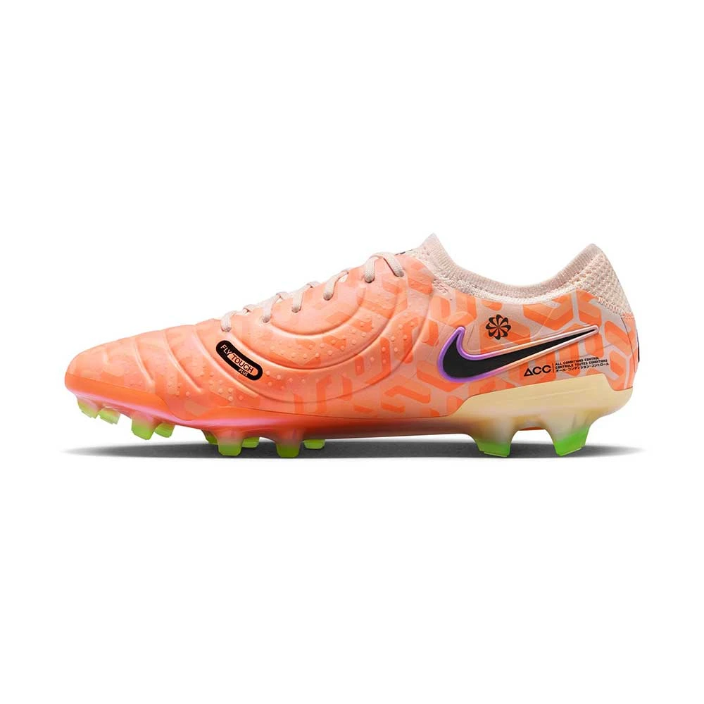 Nike Tiempo Legend 10 Elite NU FG Soccer CLeat - Guava Ice/Black- Regular (D) 3 Nike Tiempo Legend 10 Elite NU FG Soccer CLeat - Guava Ice/Black- Regular (D) - Image 3