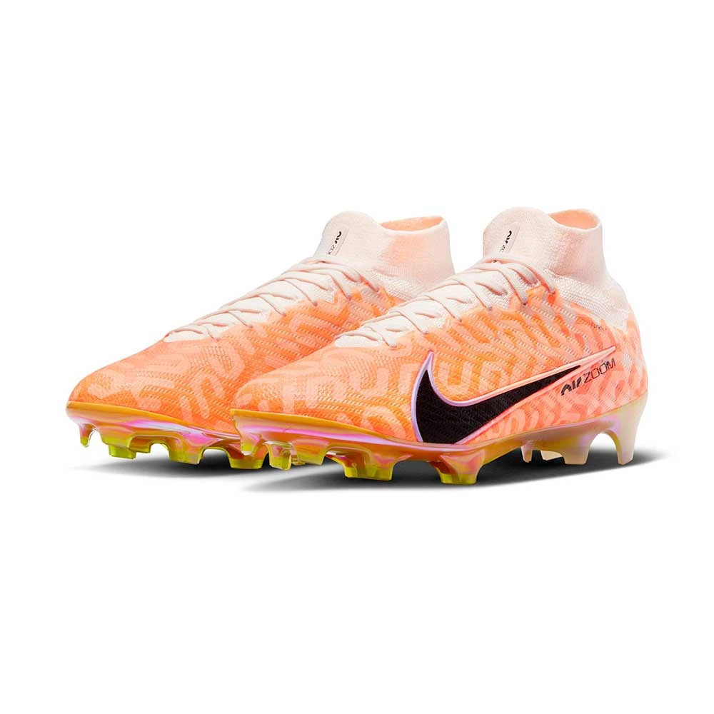 Nike Zoom Mercurial Superfly 9 Elite NU FG Soccer Cleat - Guava Ice/Black- Regular (D) 2 Nike Zoom Mercurial Superfly 9 Elite NU FG Soccer Cleat - Guava Ice/Black- Regular (D) - Image 2