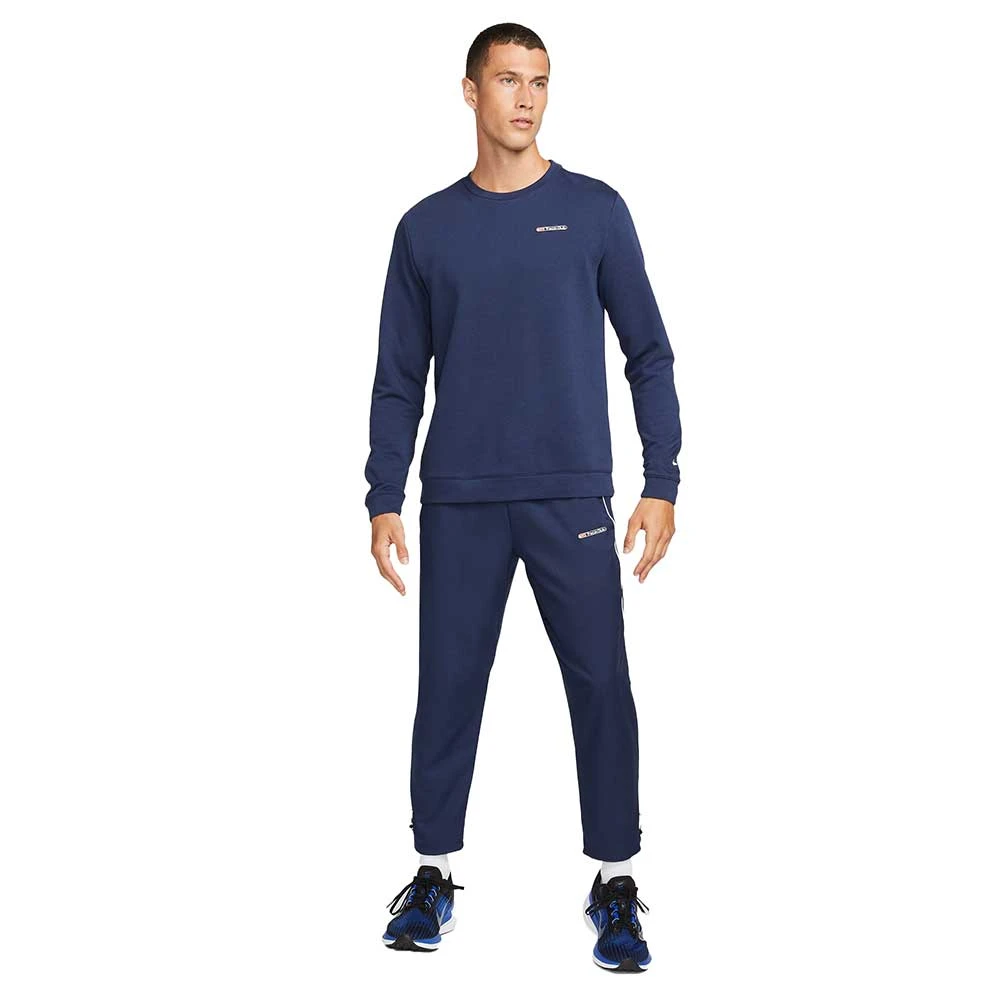Men's Nike Challenger Track Club Dri-FIT Running Pants- Midnight Navy/Summit White/Summit White 1 Men's Nike Challenger Track Club Dri-FIT Running Pants- Midnight Navy/Summit White/Summit White
