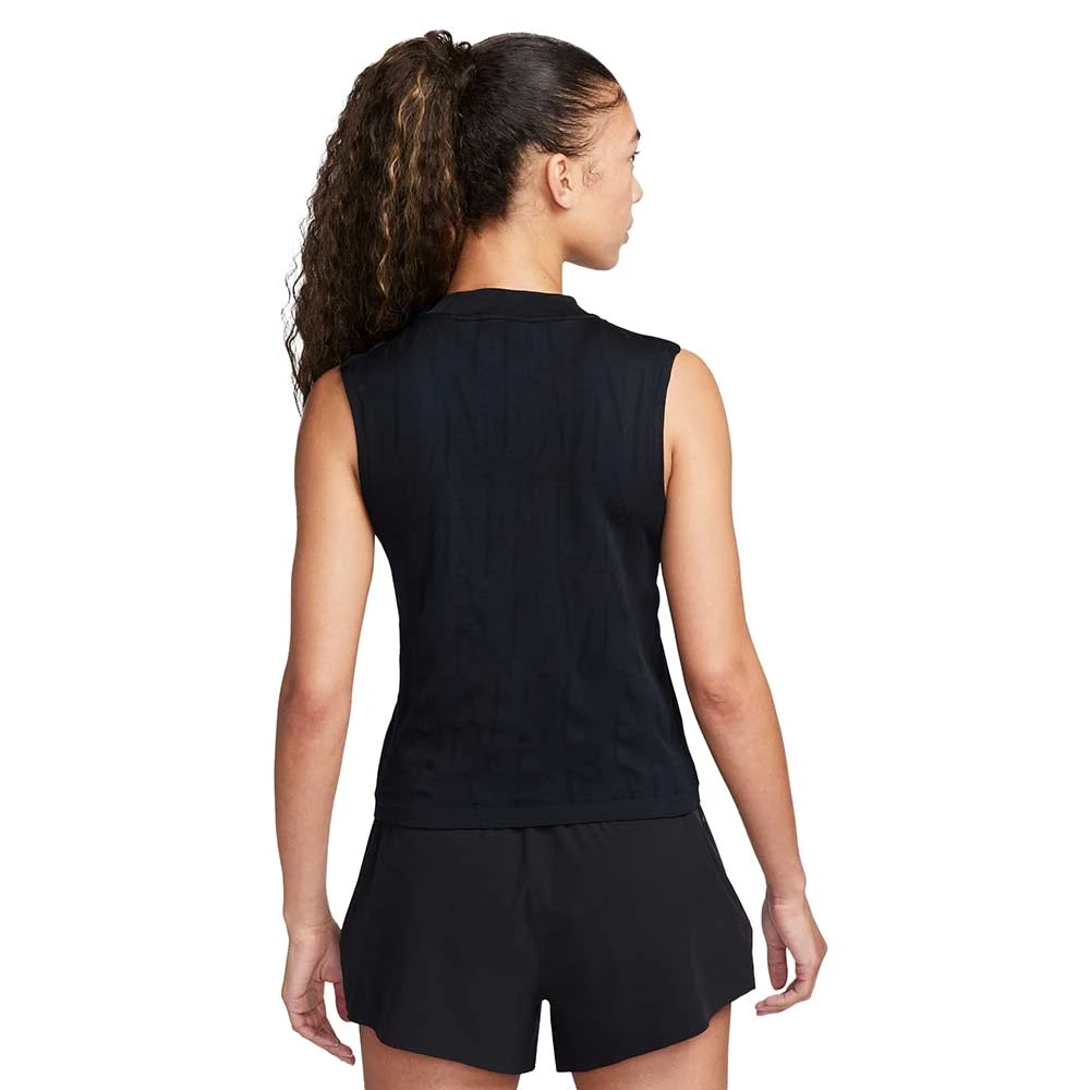 Women's Nike Running Division Tank Top- Black 2 Women's Nike Running Division Tank Top- Black - Image 2