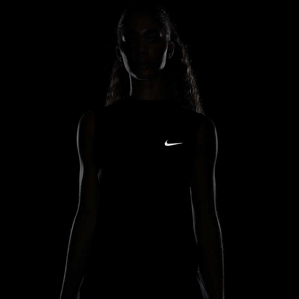 Women's Nike Running Division Tank Top- Black 5 Women's Nike Running Division Tank Top- Black - Image 5