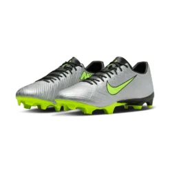 Unisex Nike Zoom Mercurial Vapor 15 Academy XXV MG Soccer Cleats - Metallic Silver/Volt - Regular (D) -Patagonia Shop AURORA FB8399 060 PHCFH001 2000