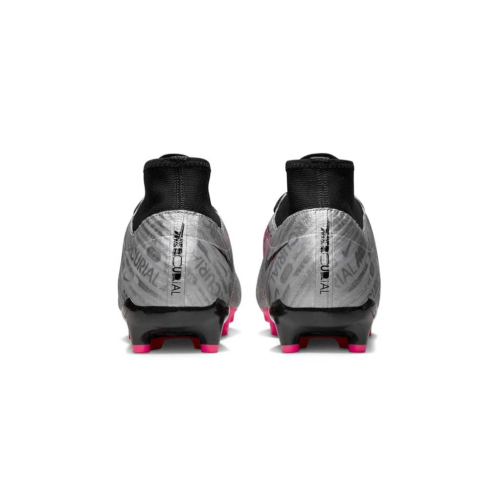 Unisex Nike Zoom Mercurial Superfly 9 Academy XXV MG Soccer Cleats - Metallic Silver/Hyper Pink 6 Unisex Nike Zoom Mercurial Superfly 9 Academy XXV MG Soccer Cleats - Metallic Silver/Hyper Pink - Image 6