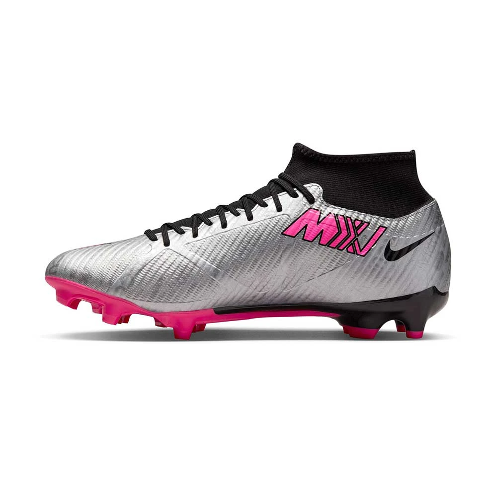 Unisex Nike Zoom Mercurial Superfly 9 Academy XXV MG Soccer Cleats - Metallic Silver/Hyper Pink 2 Unisex Nike Zoom Mercurial Superfly 9 Academy XXV MG Soccer Cleats - Metallic Silver/Hyper Pink - Image 2