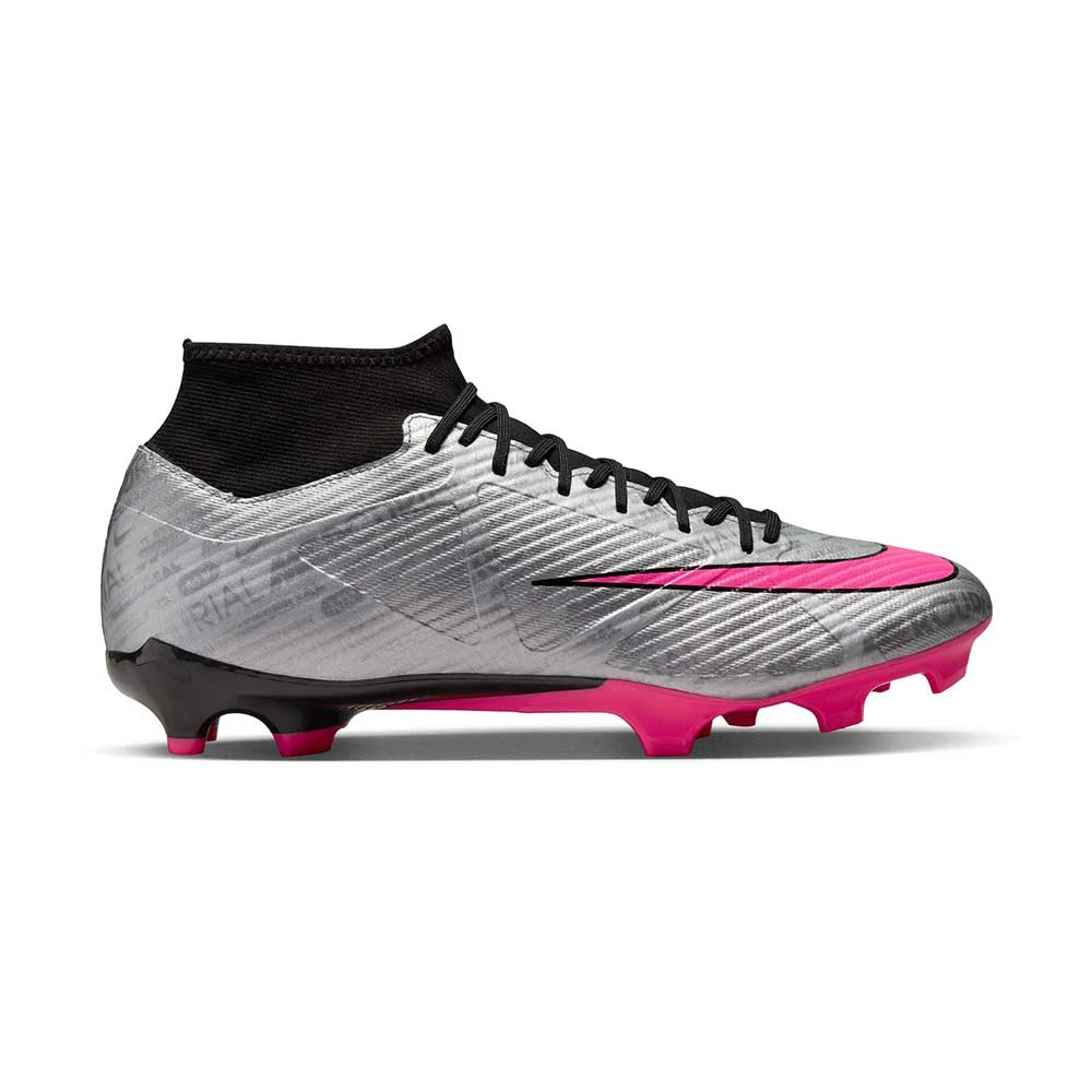 Unisex Nike Zoom Mercurial Superfly 9 Academy XXV MG Soccer Cleats - Metallic Silver/Hyper Pink 1 Unisex Nike Zoom Mercurial Superfly 9 Academy XXV MG Soccer Cleats - Metallic Silver/Hyper Pink
