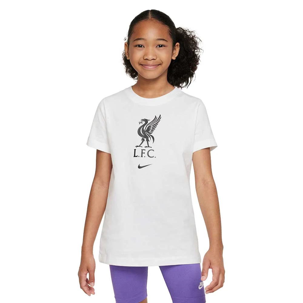 Nike Youth LFC Crest Tee - White 1 Nike Youth LFC Crest Tee - White