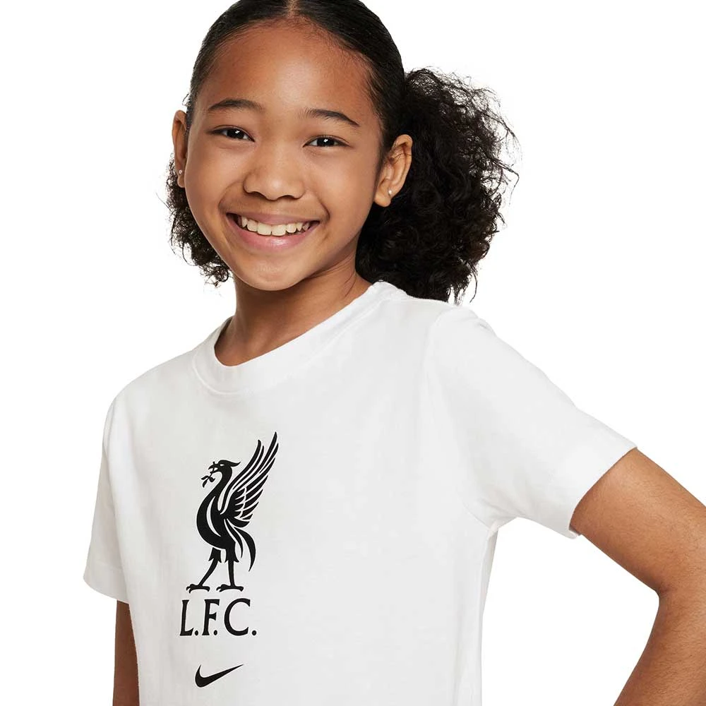 Nike Youth LFC Crest Tee - White 3 Nike Youth LFC Crest Tee - White - Image 3