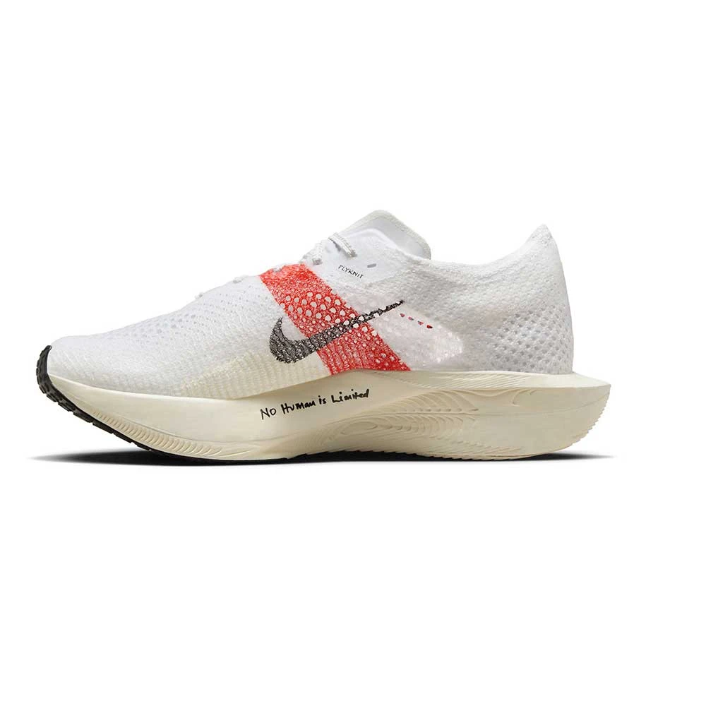 Nike ZoomX Vaporfly Next% 3 Eliud Kipchoge Running Shoe - White/Black/Chili Red - Regular (D) 2 Nike ZoomX Vaporfly Next% 3 Eliud Kipchoge Running Shoe - White/Black/Chili Red - Regular (D) - Image 2