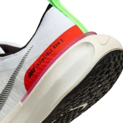 Men's Nike Invincible Run Flyknit 3 SE Running Shoe- White/Black-Lime Blast-Blue Lightning- Regular (D) -Patagonia Shop AURORA FJ1046 100 PHSYD002 2000
