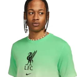 Nike Men's Liverpool FC Crest Tee - White/Poison Green/Black/Black -Patagonia Shop AURORA FJ1707 100 PHSYM001 2000 1