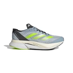 ADIDAS Men's Adizero Boston 12 Running Shoe - Wonder Blue/Lucid Lemon/Carbon - Regular (D)