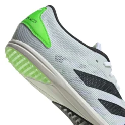 ADIDAS Unisex AdiZERO XC Spikes - Cloud White/Night Metallic/Solar Green - Regular (D) 11 ADIDAS Unisex AdiZERO XC Spikes - Cloud White/Night Metallic/Solar Green - Regular (D) -Patagonia Shop Adizero XC Spikes White GX6681 41 detail
