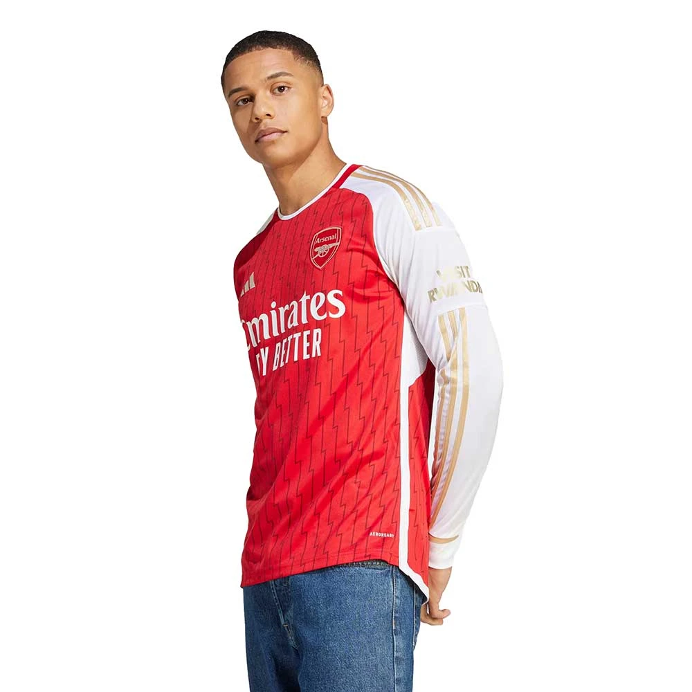 ADIDAS Arsenal FC Home LS Jersey - Betsca,White 1 ADIDAS Arsenal FC Home LS Jersey - Betsca,White