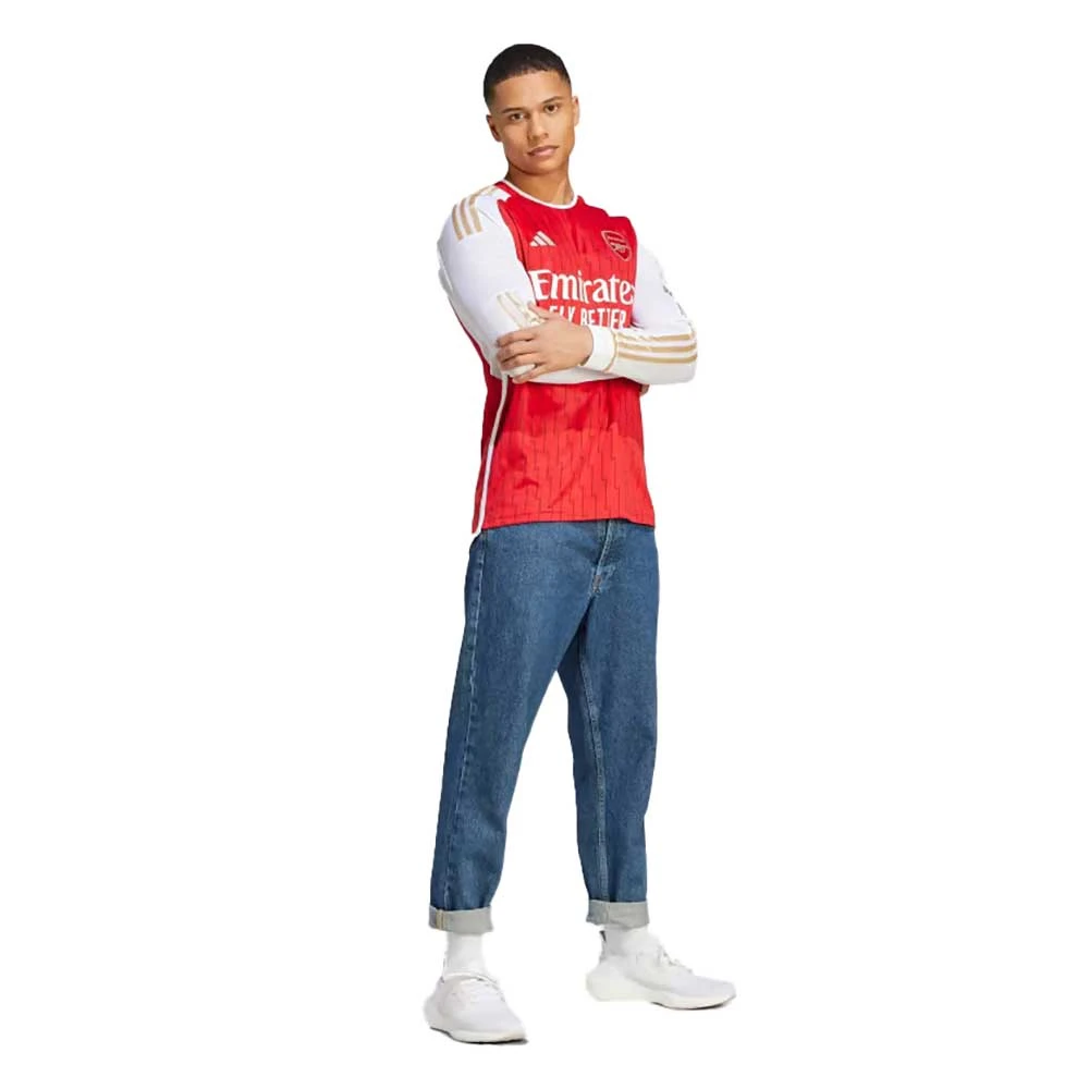 ADIDAS Arsenal FC Home LS Jersey - Betsca,White 3 ADIDAS Arsenal FC Home LS Jersey - Betsca,White - Image 3