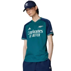 ADIDAS Men's AFC 3rd Jersey - Rich Green / Collegiate Navy 7 ADIDAS Men's AFC 3rd Jersey - Rich Green / Collegiate Navy -Patagonia Shop Arsenal 23 24 Third Jersey Green HR6935 HM1