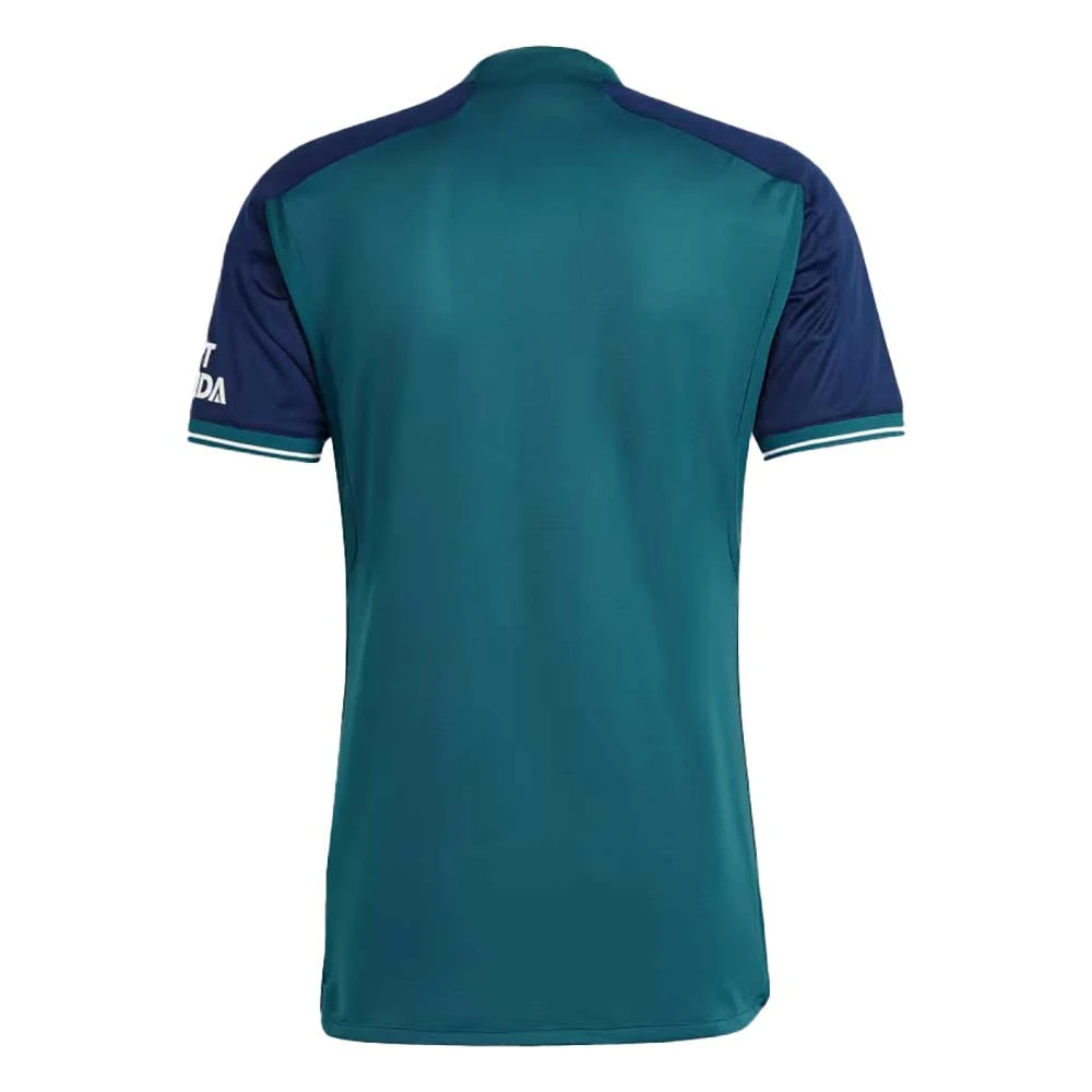 ADIDAS Men's AFC 3rd Jersey - Rich Green / Collegiate Navy 2 ADIDAS Men's AFC 3rd Jersey - Rich Green / Collegiate Navy - Image 2