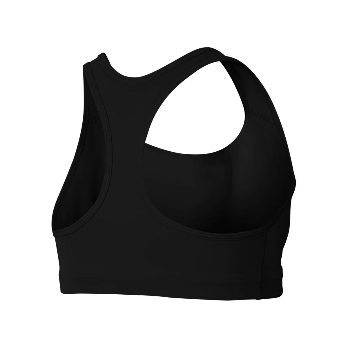 Women's Nike Swoosh Sports Bra - Black 2 Women's Nike Swoosh Sports Bra - Black - Image 2