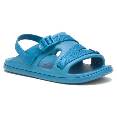 Chaco Big Kids' Chillos Sport Sandals- Blue 2 Chaco Big Kids' Chillos Sport Sandals- Blue - Image 2