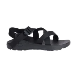 Chaco Men's Z Cloud Sandal - Solid Black- Wide (2E)