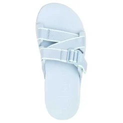 Chaco Women's Chillos Slide Sandals - Outskirt Sky Blue - Regular (B) -Patagonia Shop CHAW JCH109126 022221 S22 TOP
