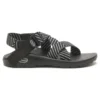 Chaco Women's Mega Z Cloud Sandal- Vibin Black/White - Regular (B)