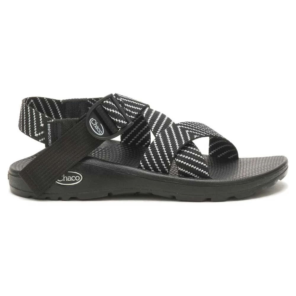 Chaco Women's Mega Z Cloud Sandal- Vibin Black/White - Regular (B) 1 Chaco Women's Mega Z Cloud Sandal- Vibin Black/White - Regular (B)