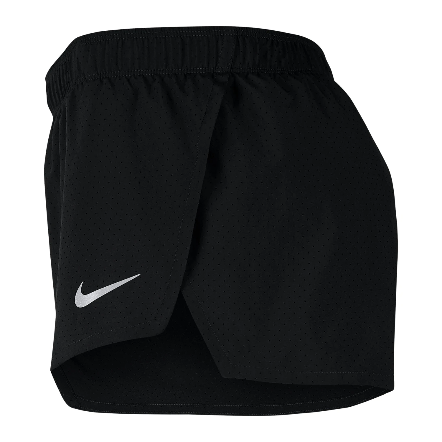 Nike Men's Fast 2" Running Short - Black/Reflective Silver 2 Nike Men's Fast 2" Running Short - Black/Reflective Silver - Image 2