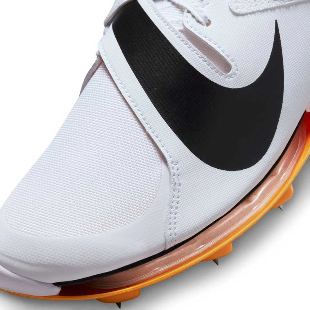 Unisex Nike Air Zoom Long Jump Elite Track Spike - White/Black/Laser Orange - Regular (D) 6 Unisex Nike Air Zoom Long Jump Elite Track Spike - White/Black/Laser Orange - Regular (D) - Image 6
