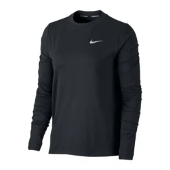 Women's Nike Element Crew - Black/Reflective Silver