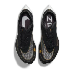 Nike Women's ZoomX Vaporfly Next % 2 Racing Shoe - Black/White/Metallic Gold Coin - Regular (B) -Patagonia Shop CU4123 001 PHCTH001 1500