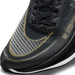 Nike Women's ZoomX Vaporfly Next % 2 Racing Shoe - Black/White/Metallic Gold Coin - Regular (B) -Patagonia Shop CU4123 001 PHSYD001 1500