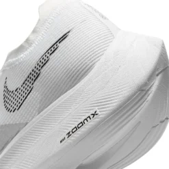 Nike Women's ZoomX Vaporfly Next% 2 Running Shoe - White/Black-Metallic Silver - Regular (B) -Patagonia Shop CU4123 100 PHSYD002 1
