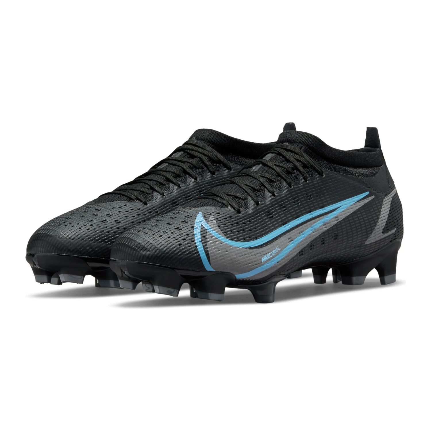 Nike Unisex Mercurial Vapor 14 Pro FG Soccer Shoe - Black/Black/Iron Grey - Regular (D) 6 Nike Unisex Mercurial Vapor 14 Pro FG Soccer Shoe - Black/Black/Iron Grey - Regular (D) - Image 6