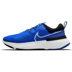 Men's Nike React Miler 2 Running Shoe - Hyper Royal/White/Black - Regular (D) -Patagonia Shop CW7121 401 PHSLH000 JPG HEI 875 WID 875