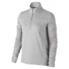 Nike Women's 1/2 Zip Running Top - Smoke Grey/Lt Smoke Grey