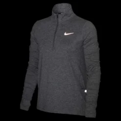 Nike Women's 1/2 Zip Running Top - Smoke Grey/Lt Smoke Grey -Patagonia Shop CZ2849 084 PHSFH200 1