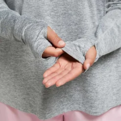 Nike Women's 1/2 Zip Running Top - Smoke Grey/Lt Smoke Grey -Patagonia Shop CZ2849 084 PHSYM002 1