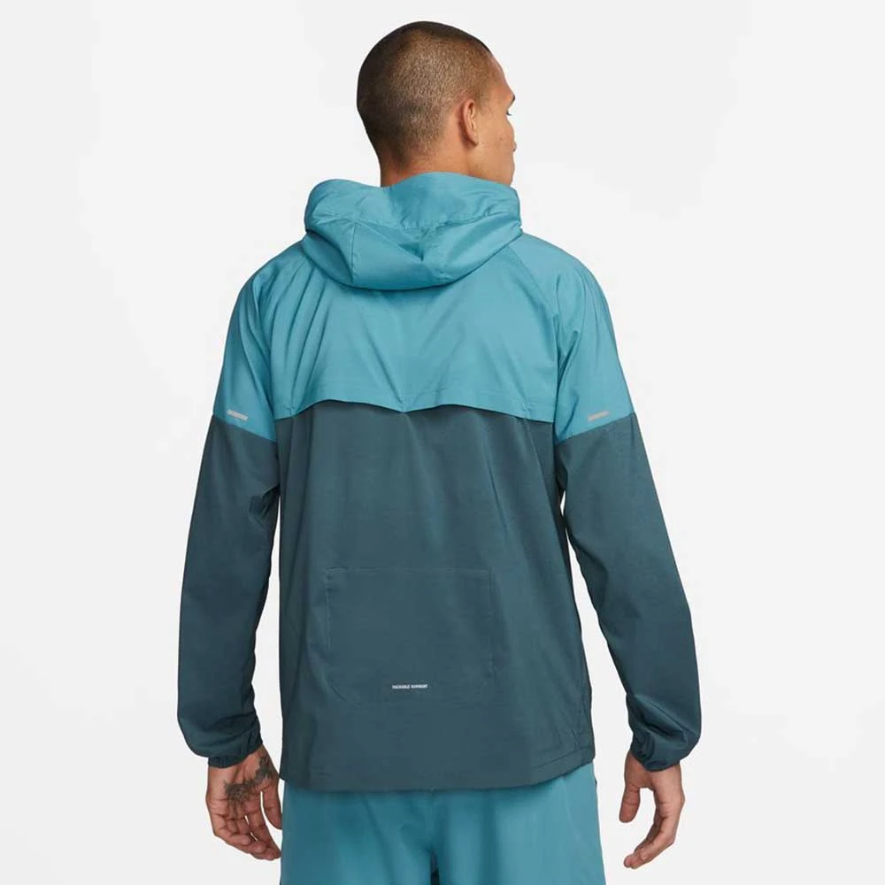Men's Nike Repel UV Windrunner Jacket - Mineral Teal 2 Men's Nike Repel UV Windrunner Jacket - Mineral Teal - Image 2
