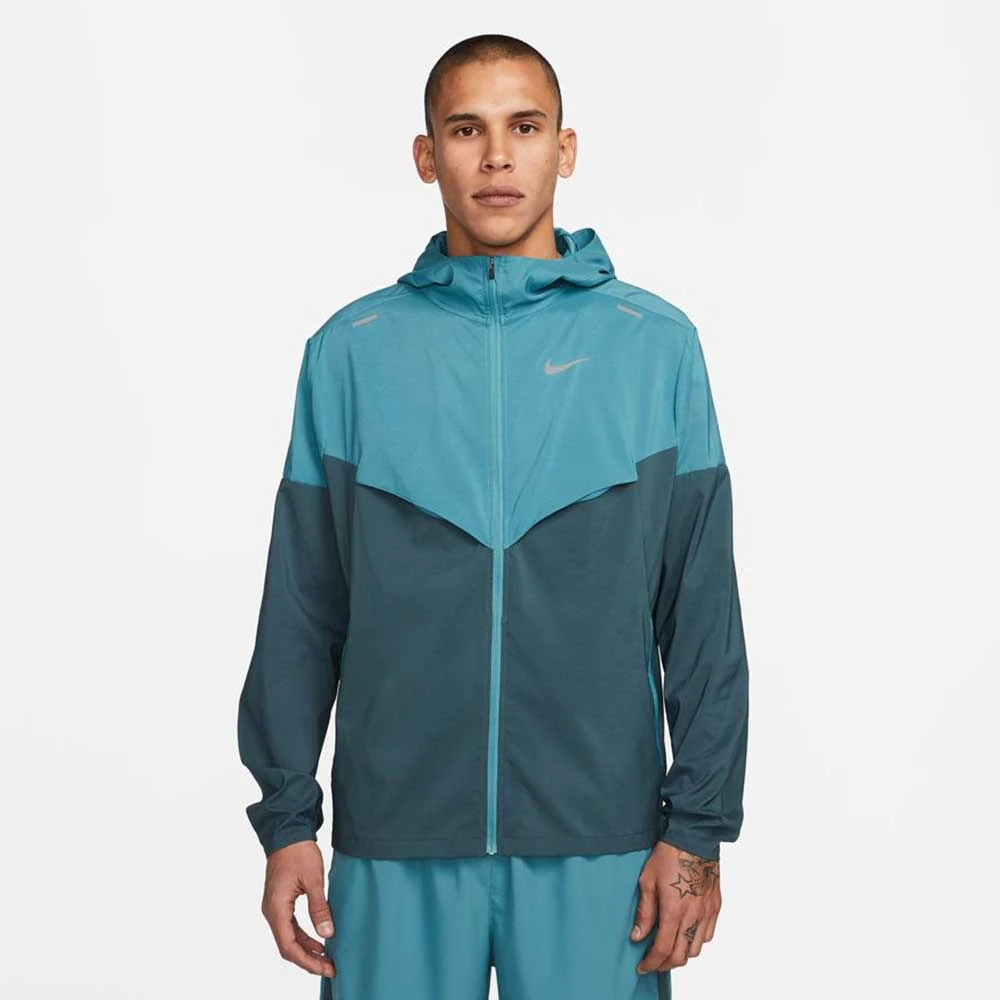 Men's Nike Repel UV Windrunner Jacket - Mineral Teal 1 Men's Nike Repel UV Windrunner Jacket - Mineral Teal