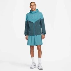Men's Nike Repel UV Windrunner Jacket - Mineral Teal 21 Men's Nike Repel UV Windrunner Jacket - Mineral Teal -Patagonia Shop CZ9070 379 PHSYM008 1